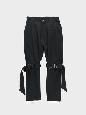 Sulvam / CLASSIC BONDAGE PANTS (BLACK)