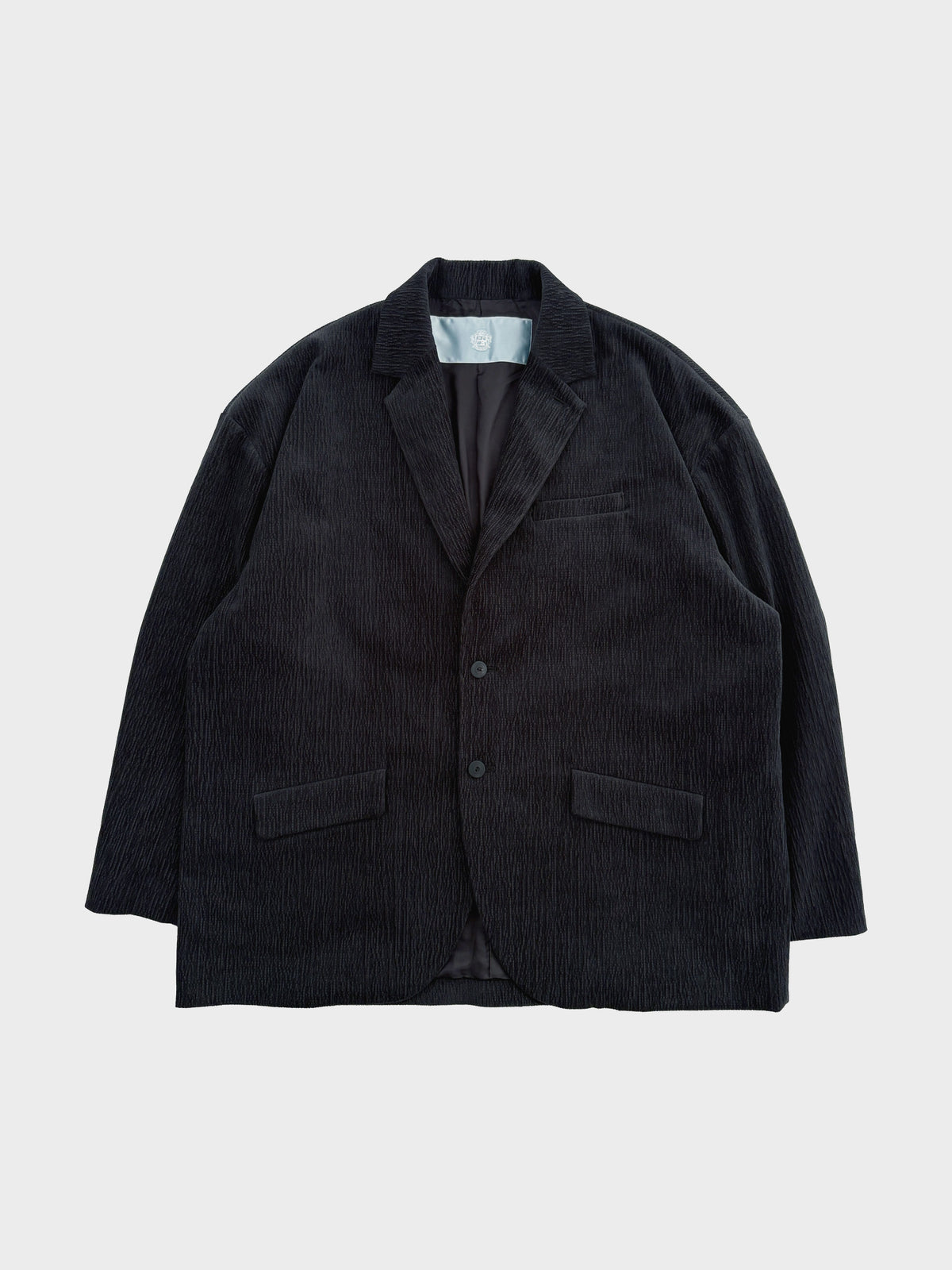 Dulcamara / バークコーデュロイ2WAYカラーJK (BLACK)