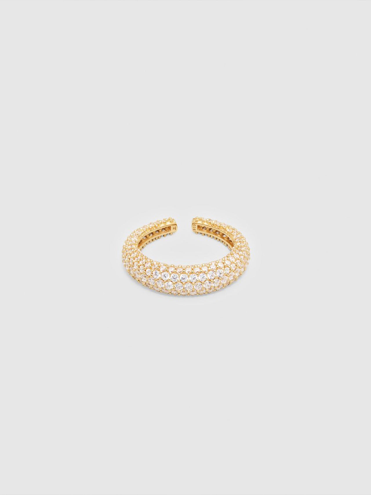 TOMWOOD / GIANT EAR CUFF PAVE (GOLD)