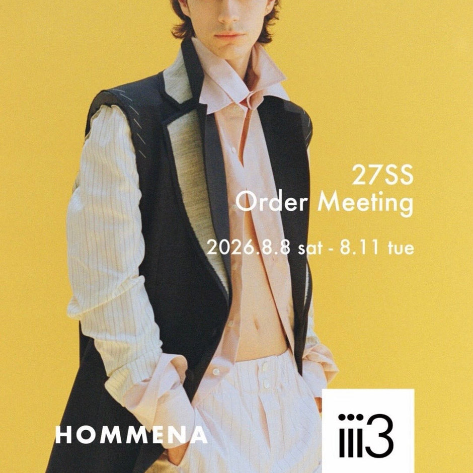 【27ss HOMMENA Order Meeting 開催のお知らせ】