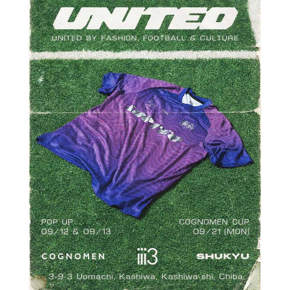 【COGNOMEN POPUP EVENT "UNITED" 開催のお知らせ】