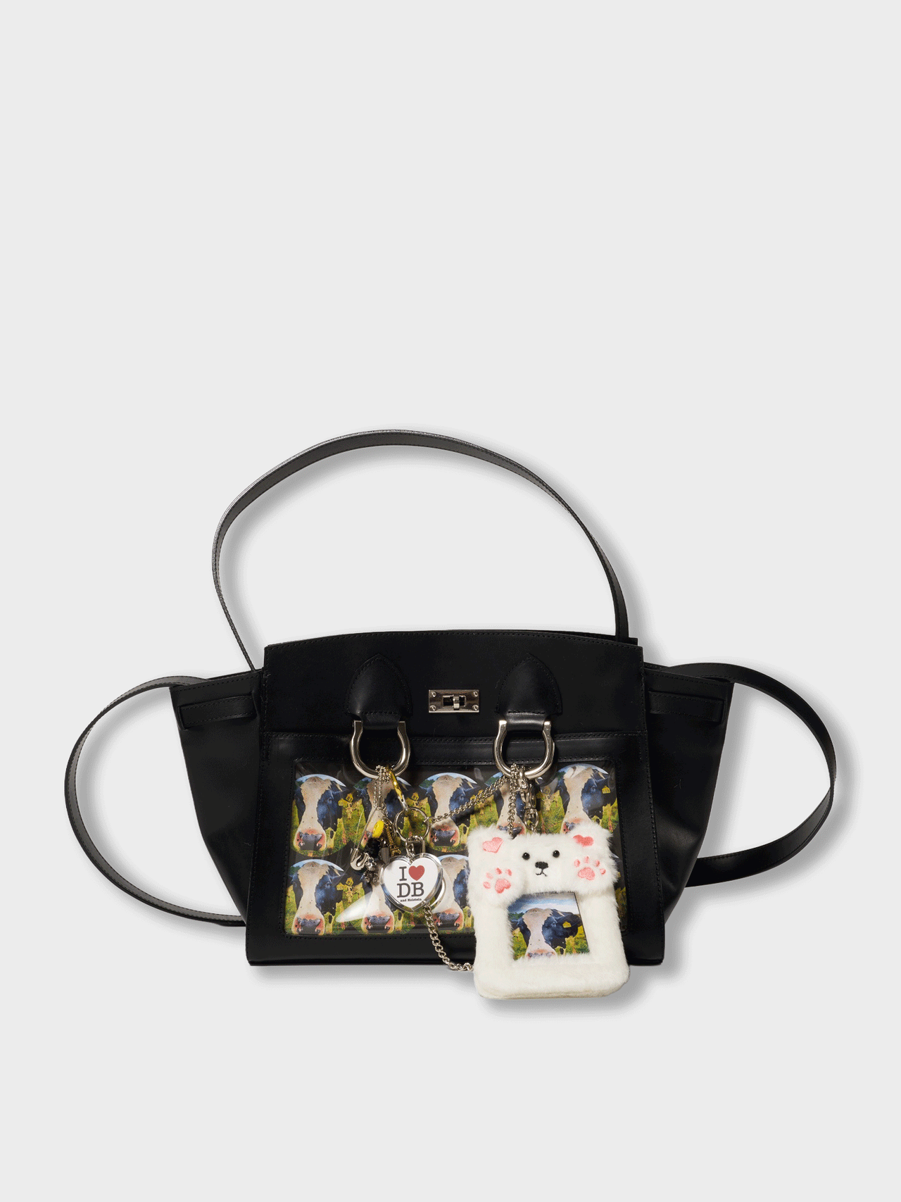 【12月13(土)販売開始】doublet / LEATHER“ITA”SHOULDER BAG (BLACK)