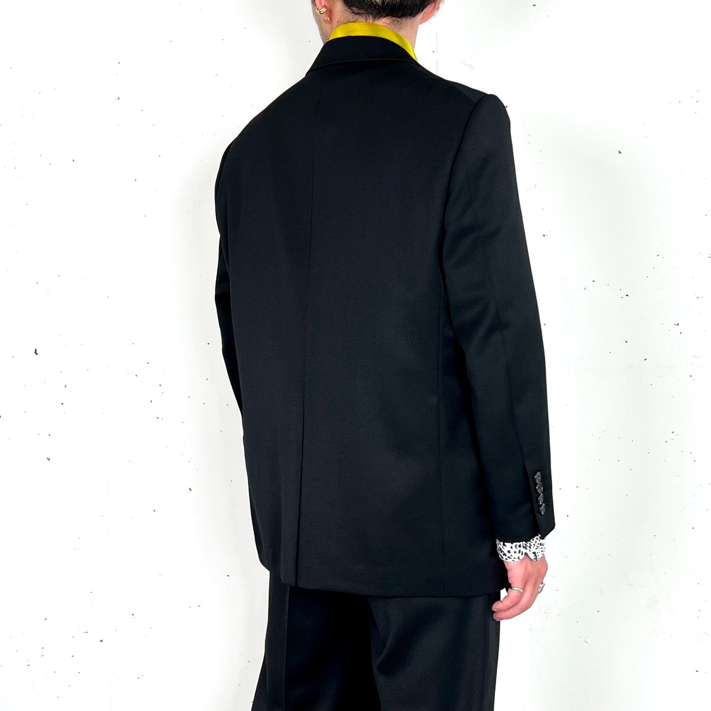 WEWILL / TAILORED SQUARE JACKET (BLACK)