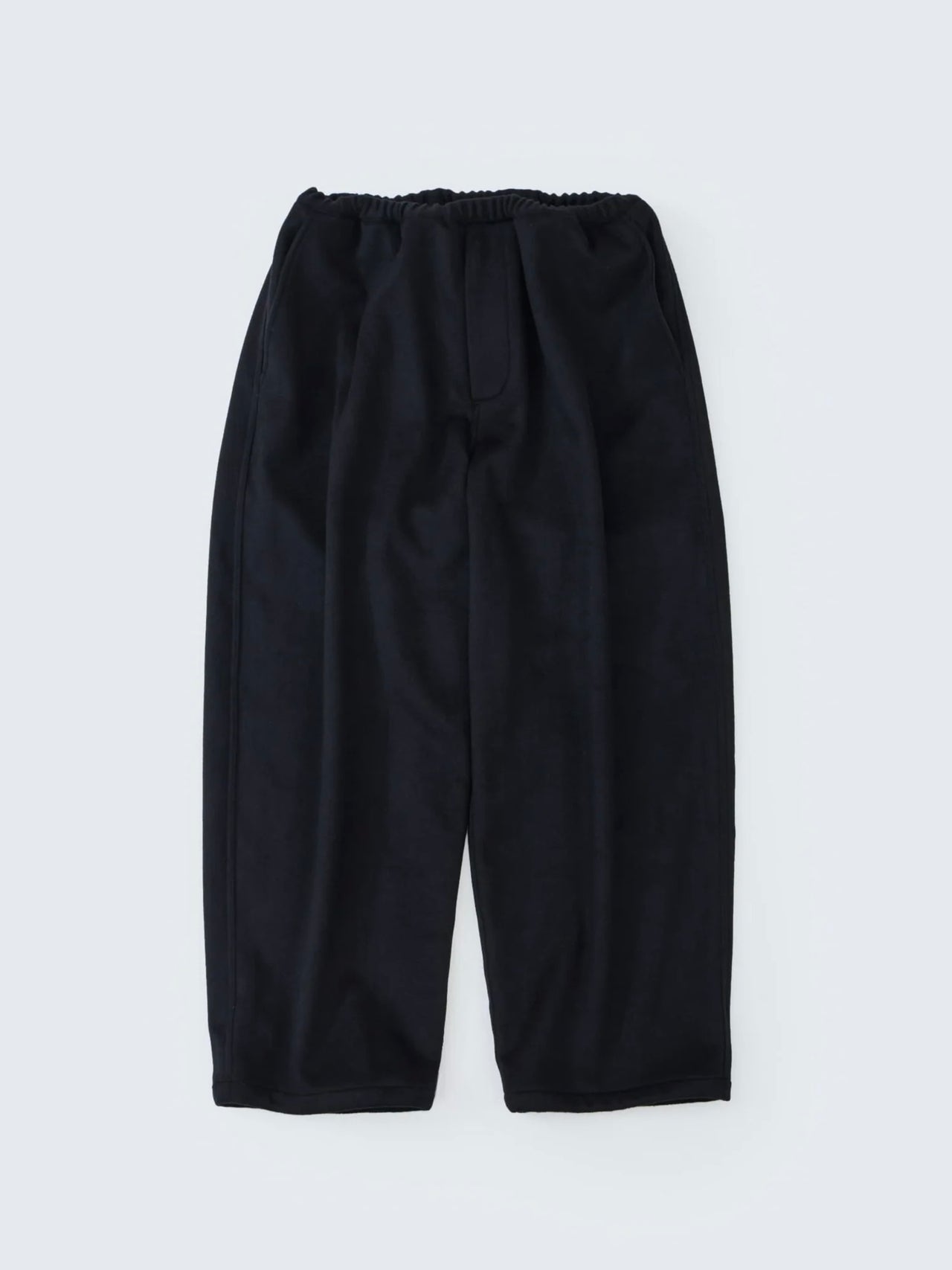 THE DAY / WOOL CASHMERE DRAWSTRING PANTS (BLACK)