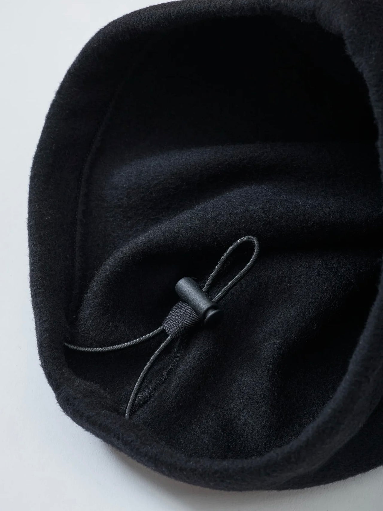 THE DAY / WOOL CASHMERE DRAWSTRING PANTS (BLACK)