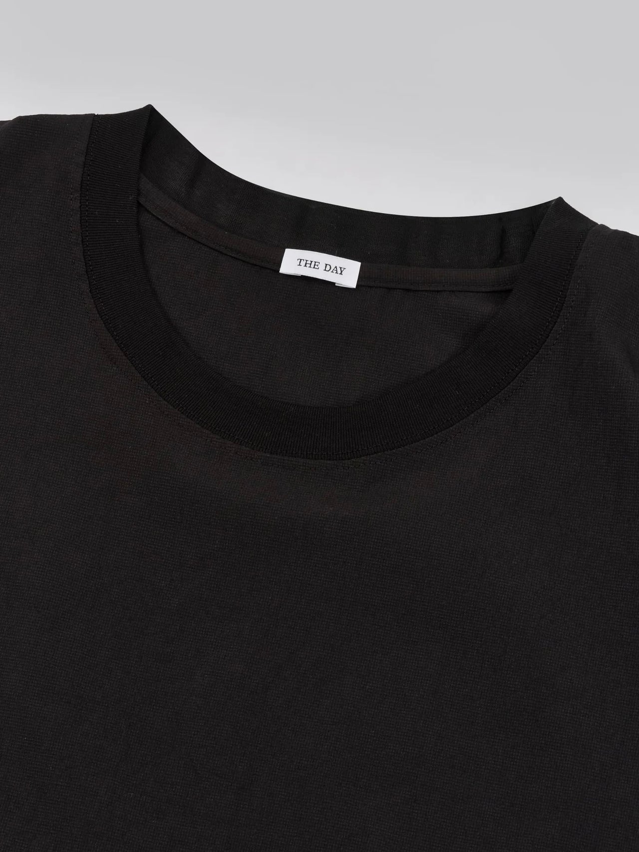 THE DAY / QUICK DRY STRECH T-SHIRT (BLACK)