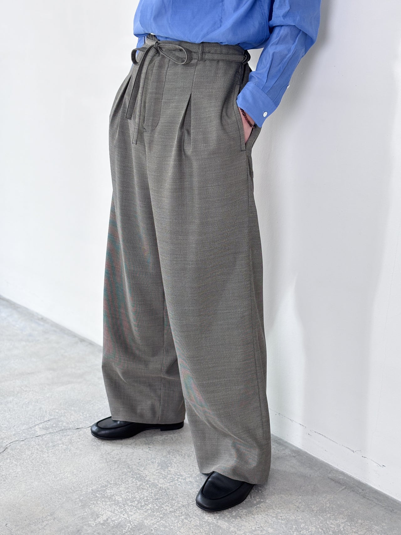 【4月25日(土)12:00販売開始】SOSHIOTSUKI / JUDO TROUSERS (GREY)