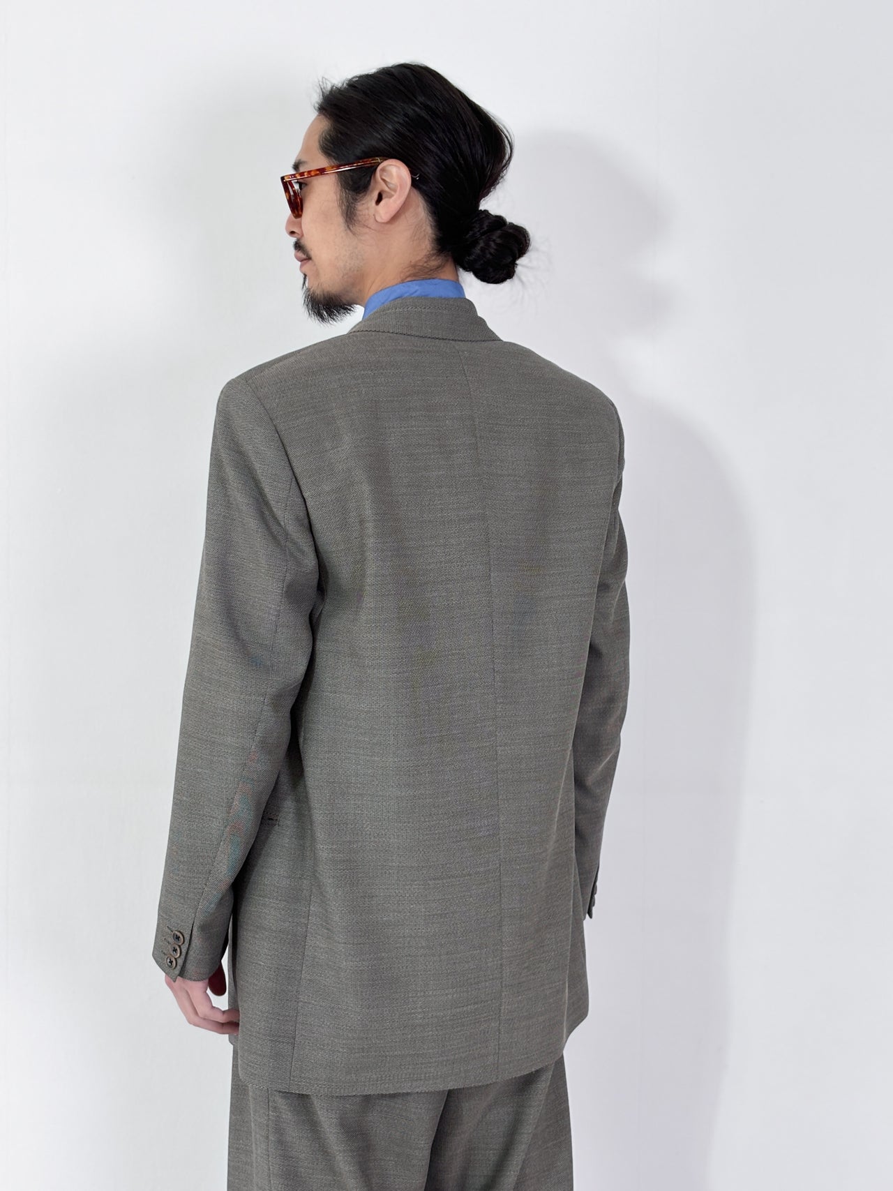 【4月25日(土)12:00販売開始】SOSHIOTSUKI / INSIDE LAPEL JACKET (GREY)