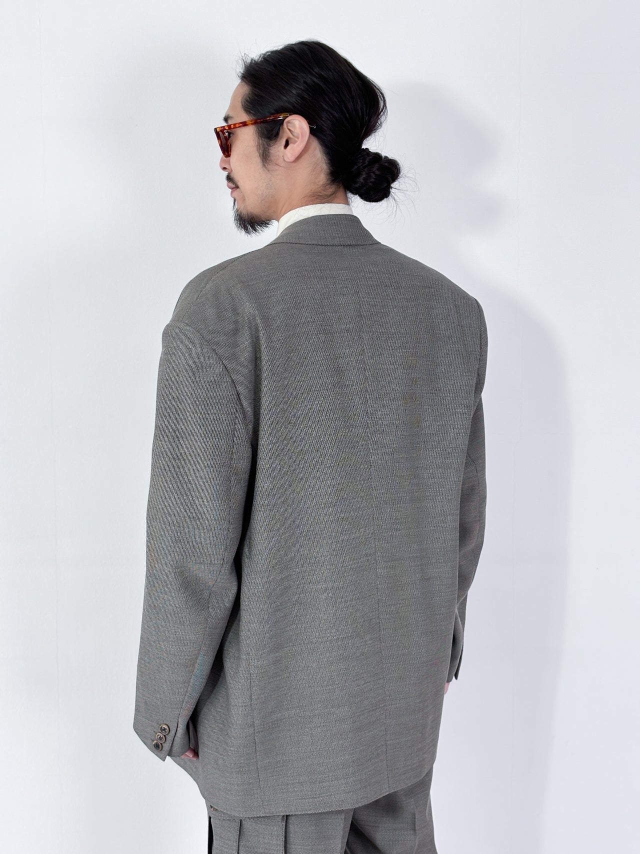 【4月25日(土)12:00販売開始】SOSHIOTSUKI / STUFFED POCKET JACKET (GREY)