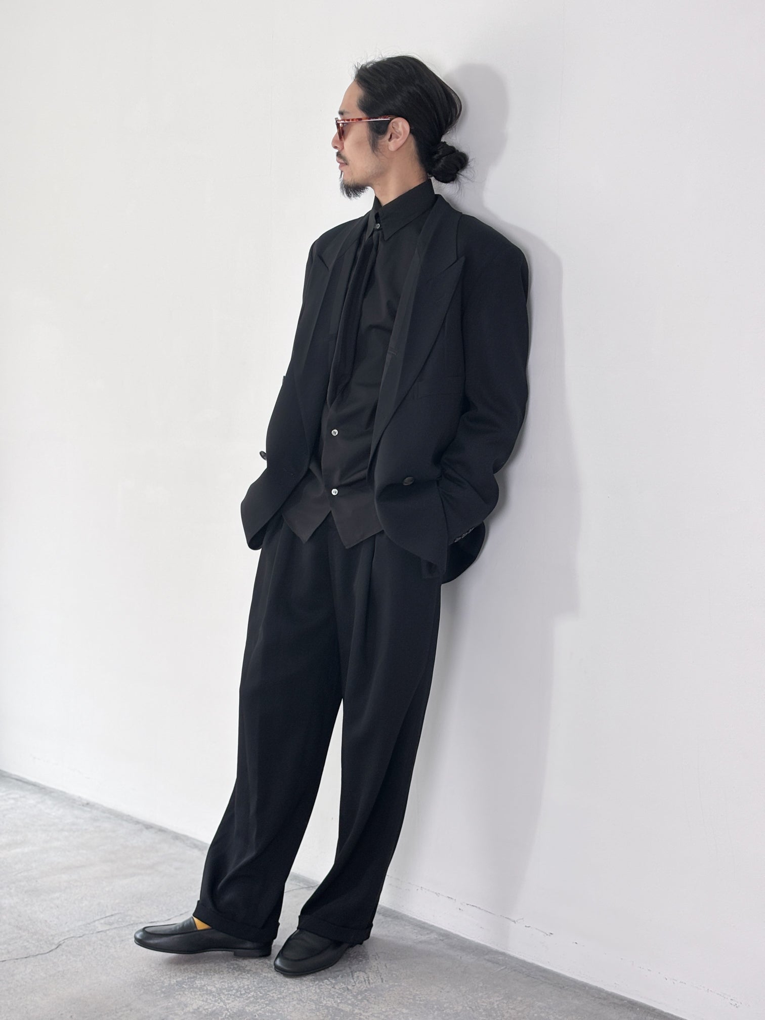 SOSHIOTSUKI / INSIDE LAPEL JACKET (BLACK)