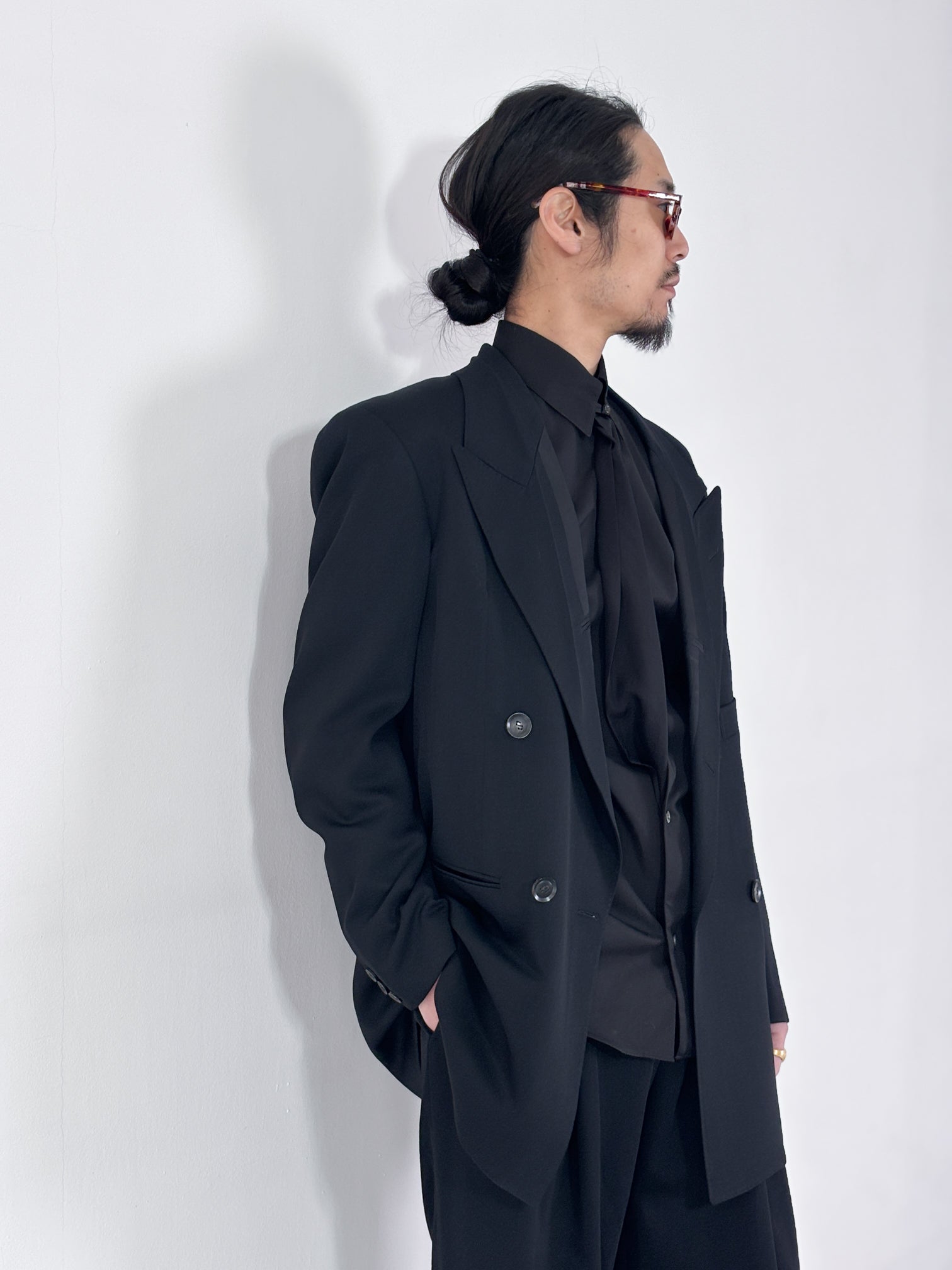 SOSHIOTSUKI / INSIDE LAPEL JACKET (BLACK)