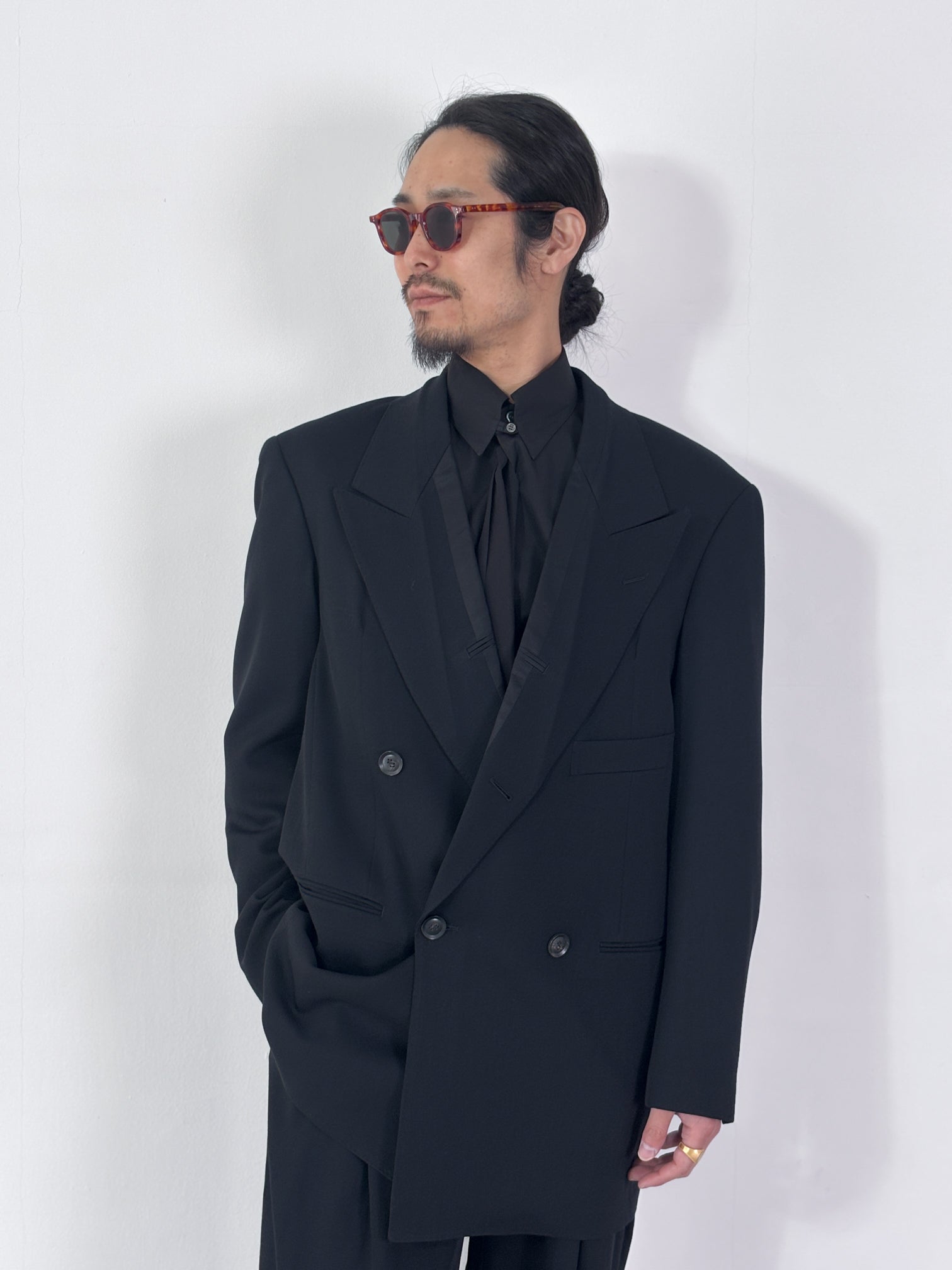 SOSHIOTSUKI / INSIDE LAPEL JACKET (BLACK)