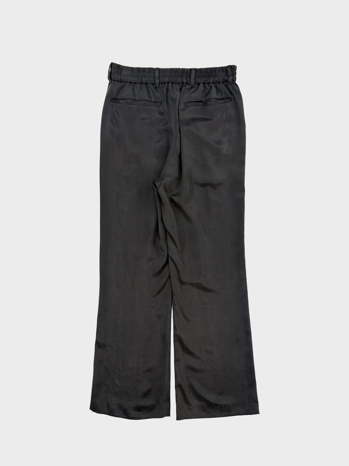 YUTASETOGAWA / 2 TUCK EASY TROUSERS (SUMI)