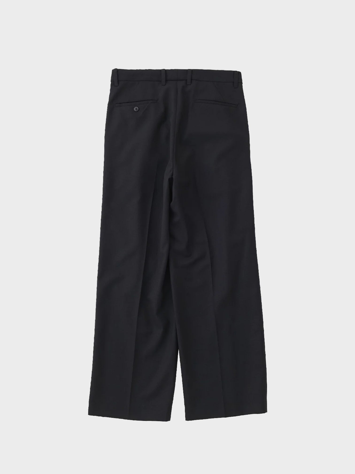 URU 2タックパンツ 20%OFF】URU / 2 TUCK PANTS (BLACK)