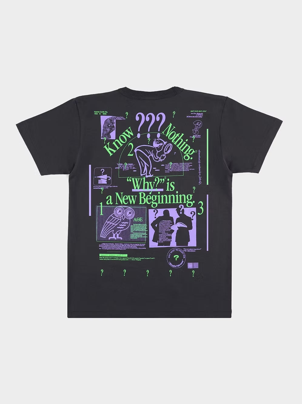 HELS / YOUR "?" T-SHIRT(BLACK)