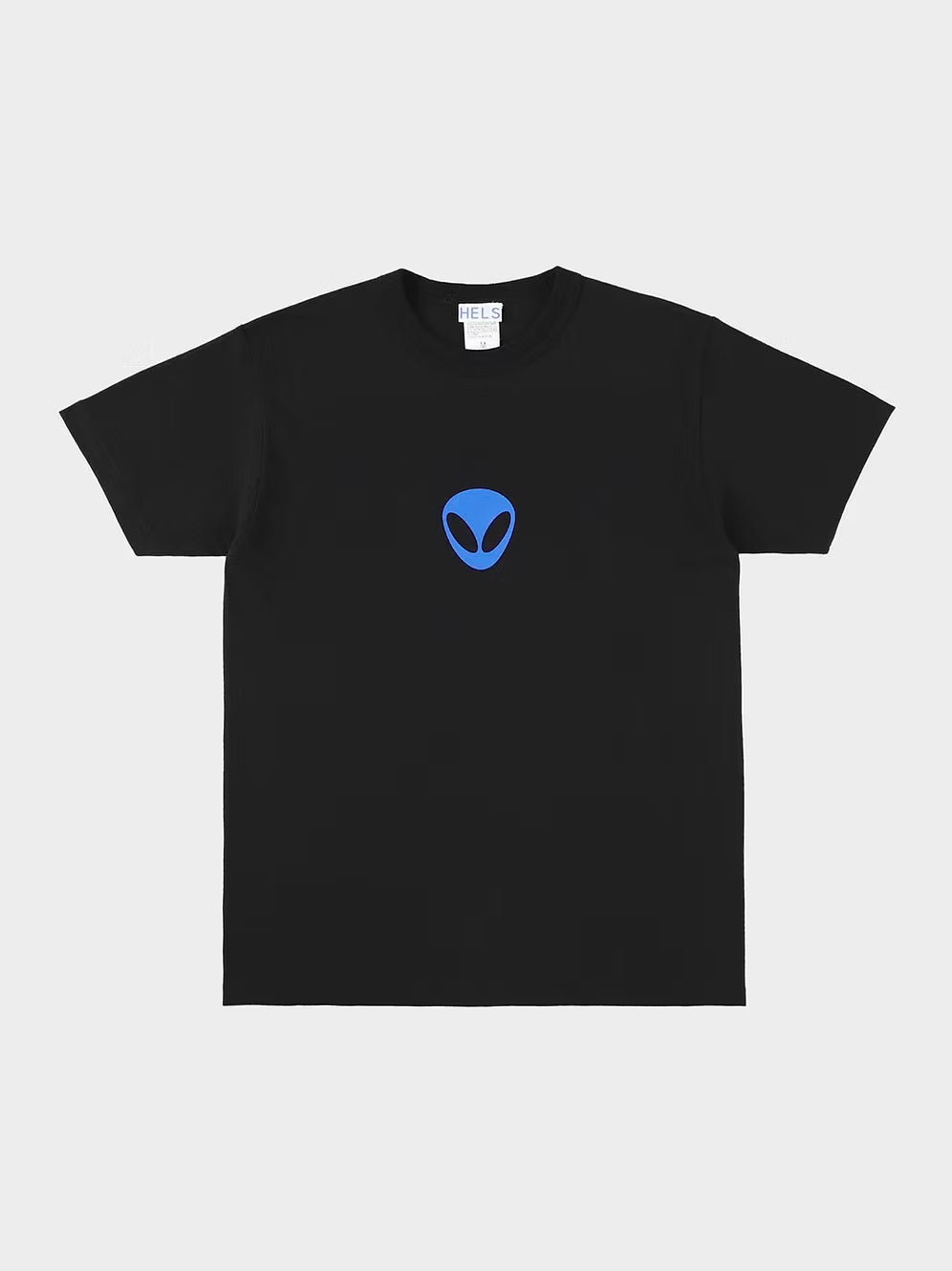 HELS / ALWAYS BE FRIEND T-SHIRT(ALIEN) (BLACK)