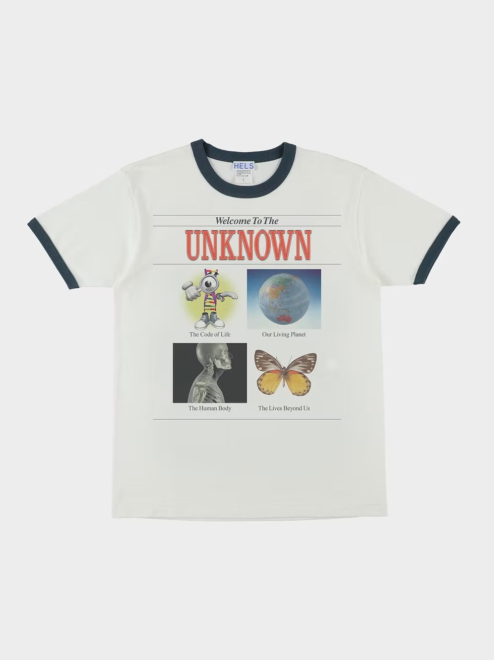 HELS / UNKNOWN T-SHIRT (WHITE)