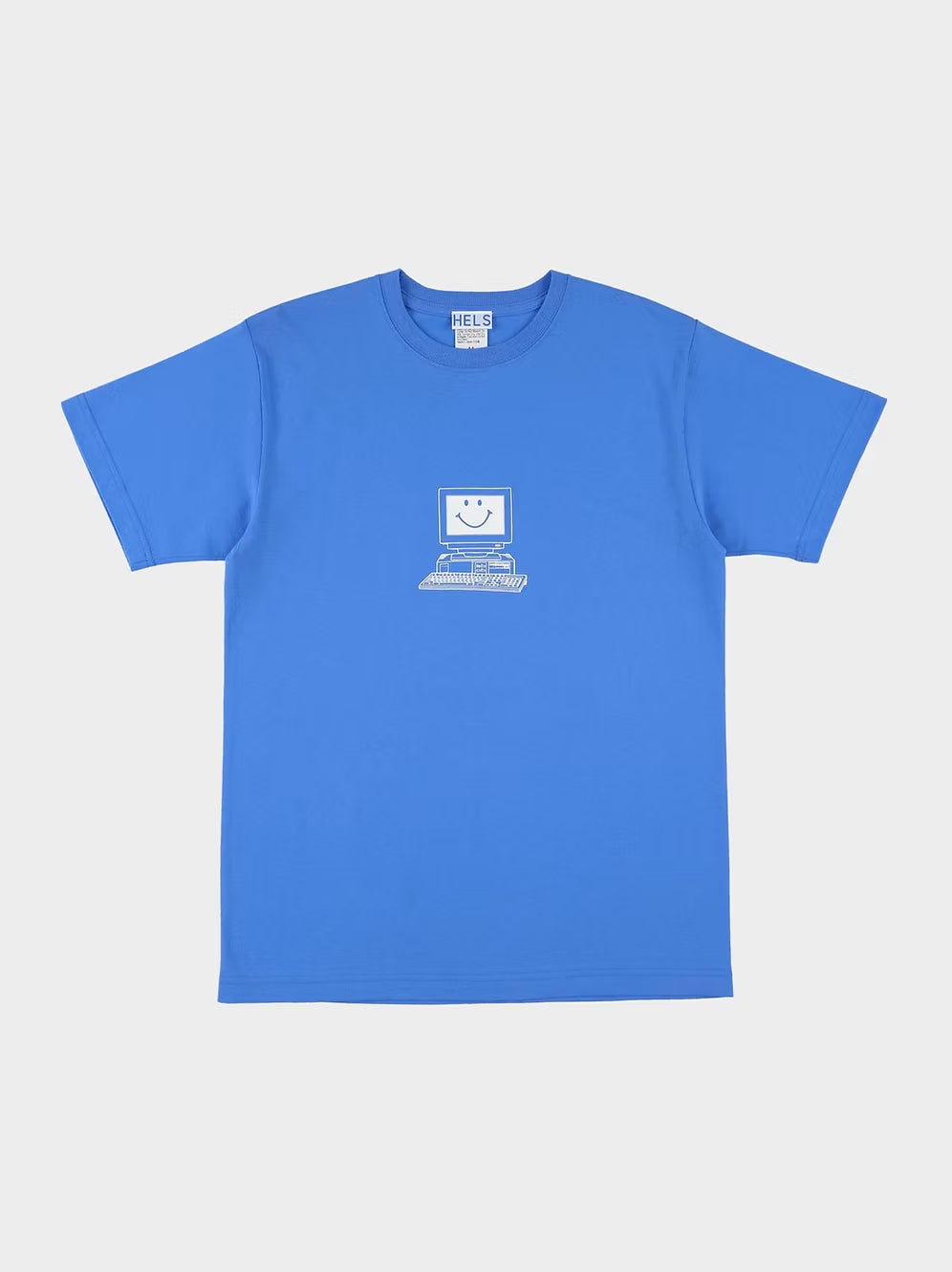 HELS / ALWAYS BE FRIEND T-SHIRT(PC) (BLUE)