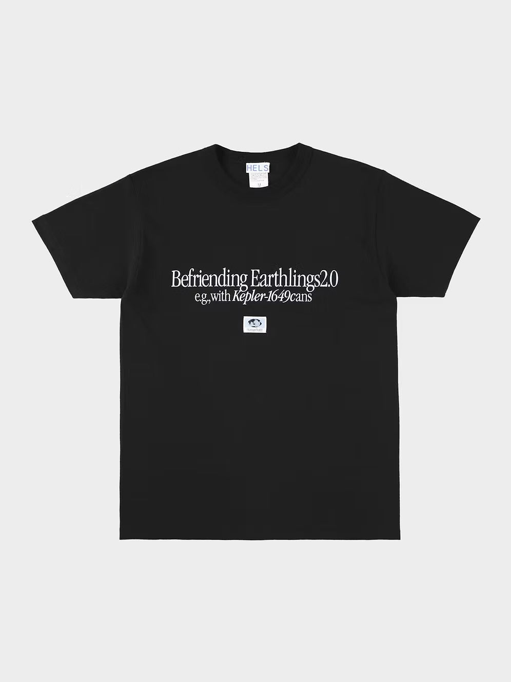 HELS / BEFRIENDING EARTHLING 2.0 T-SHIRT (BLACK)