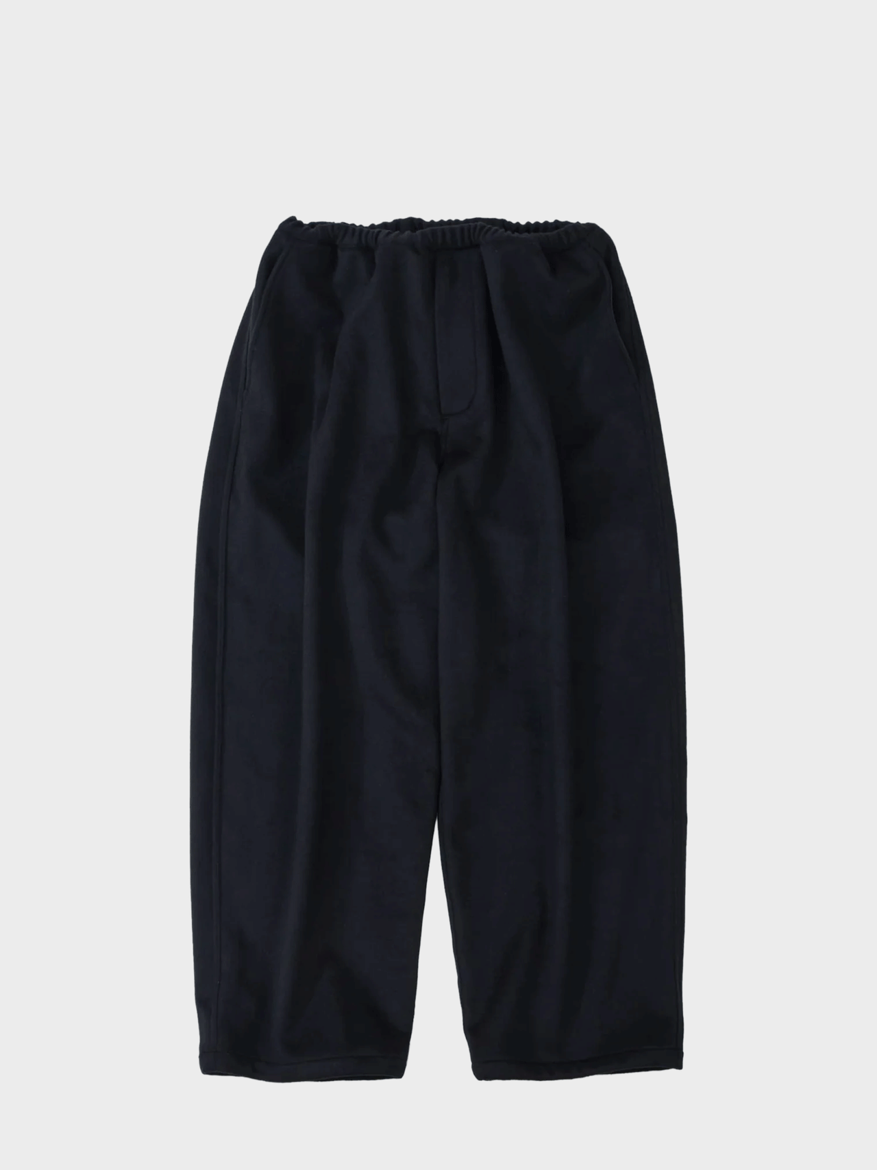 THE DAY / WOOL CASHMERE DRAWSTRING PANTS (BLACK)
