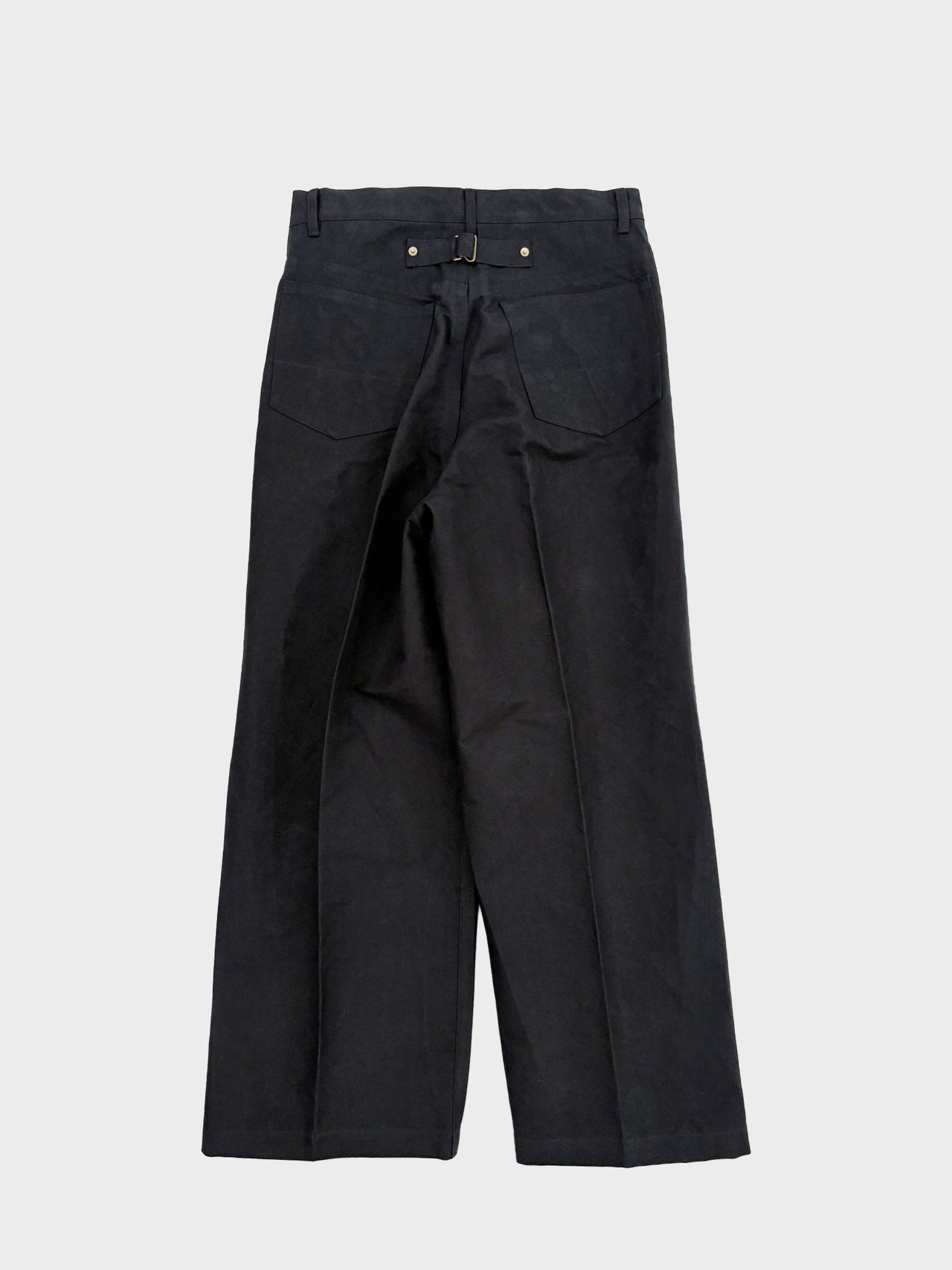 【8月22日(土)12:00発売】RAINMAKER / WIDE SEMI-FLARE 5-POCKET PANTS (BLACK)