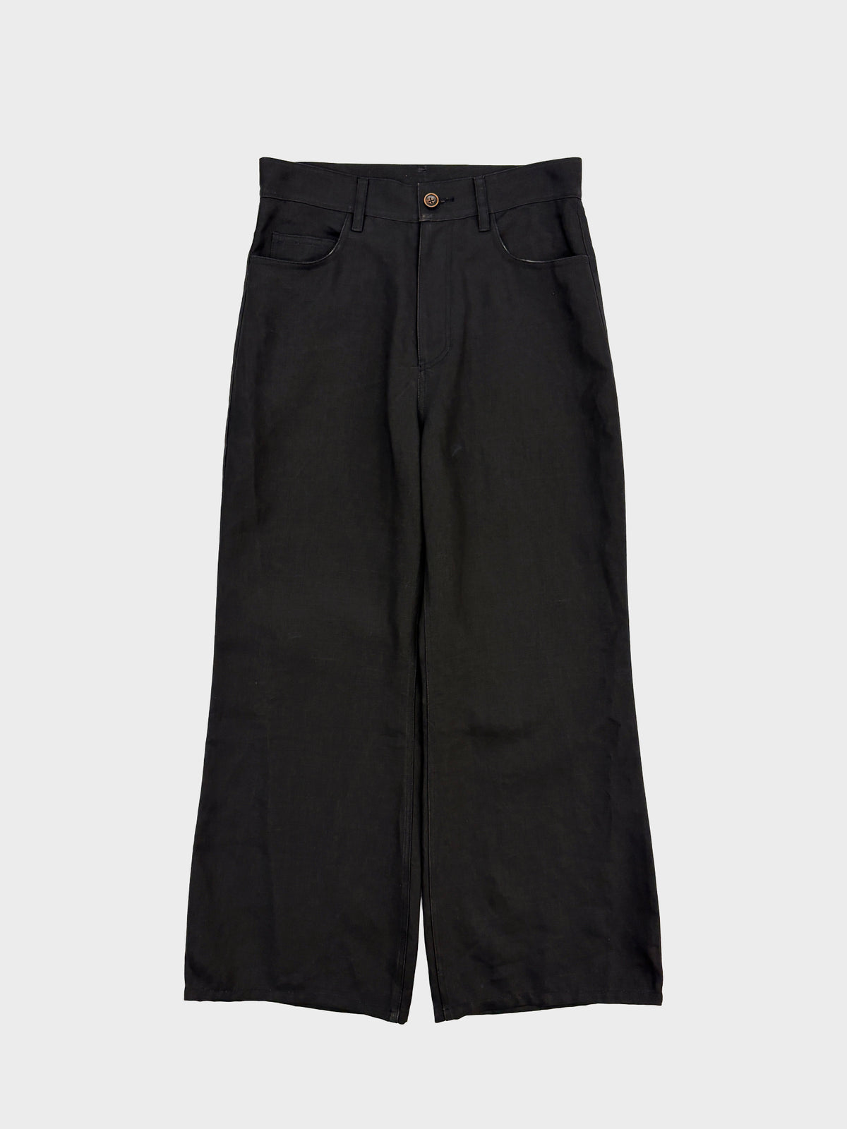 YUTASETOGAWA / 5 POCKET TROUSERS (BLACK)