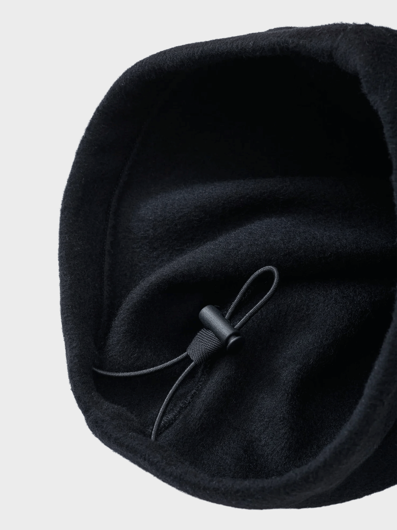 THE DAY / WOOL CASHMERE DRAWSTRING PANTS (BLACK)