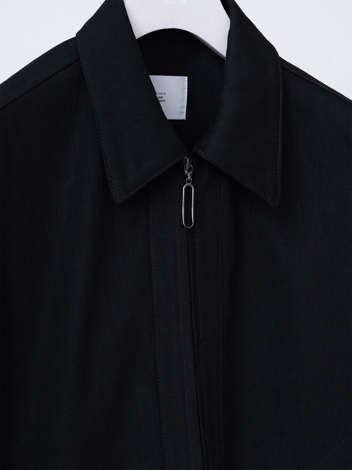 【9月19日(土)12:00発売】HATRA / AIRPORT DENIM JACKET (BLACK)