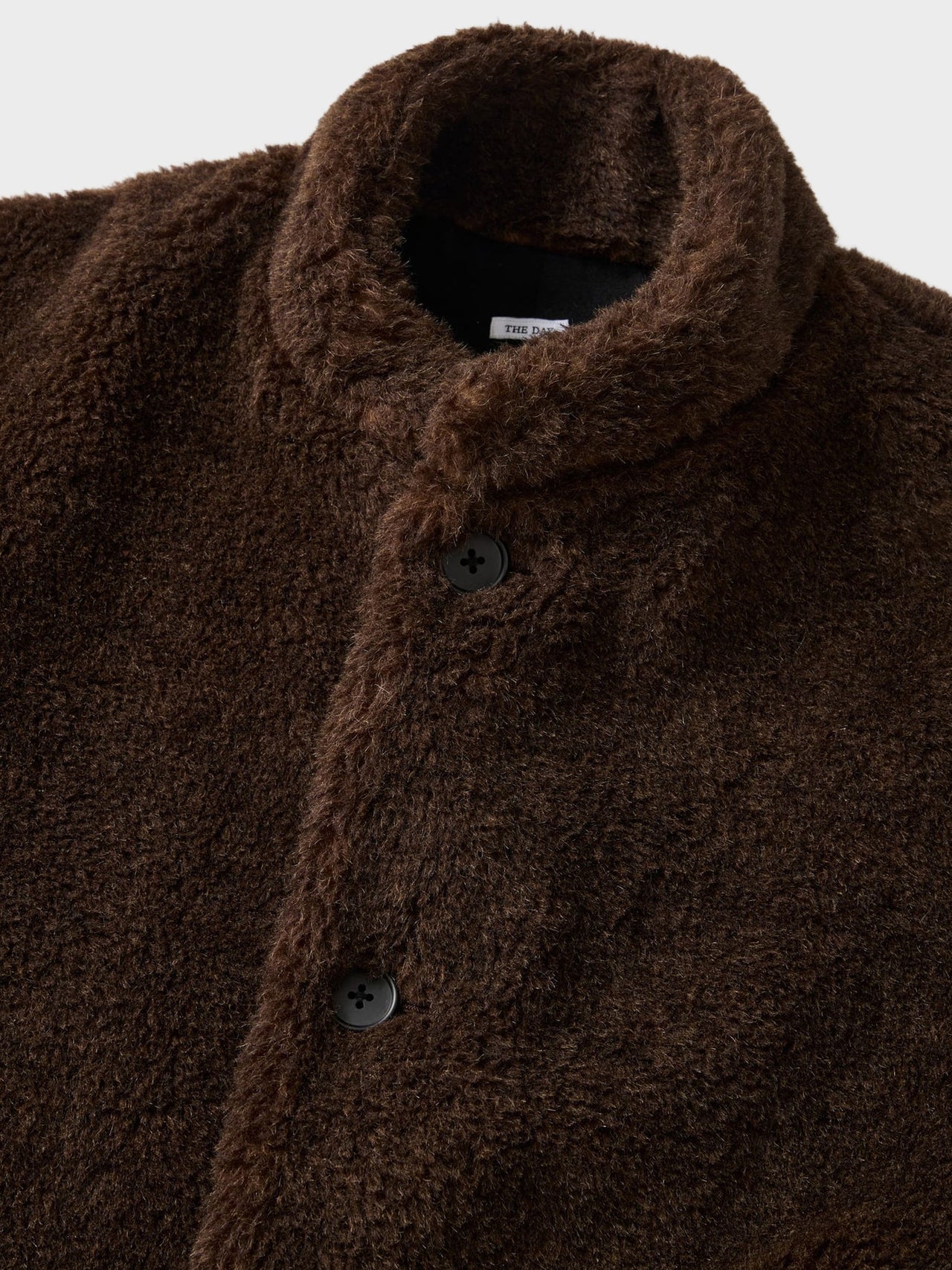 【9月上旬〜中旬入荷予定】THE DAY / ALPACA WOOL PILE COAT (BROWN)