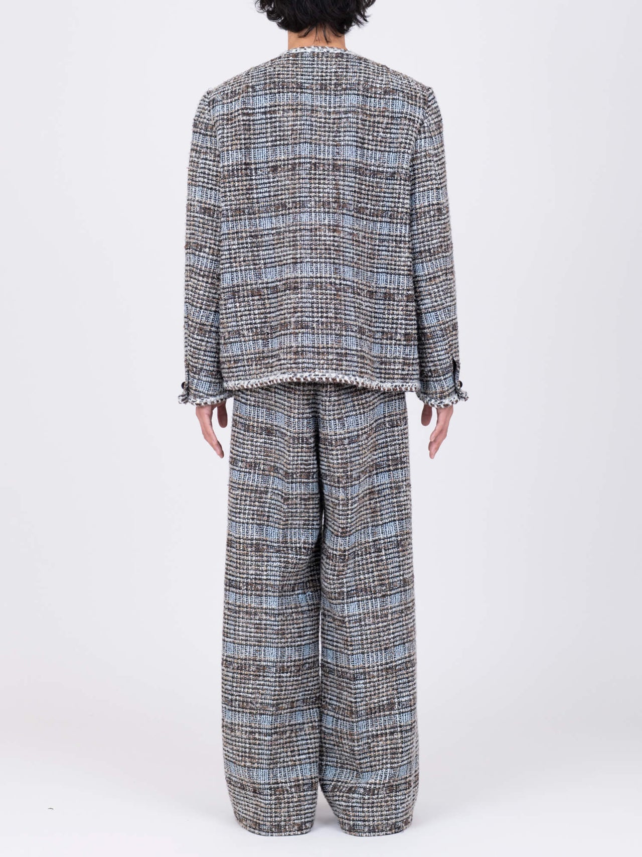 【7月上旬入荷予定】VIVIANO / MELANGE TWEED JACKET (MULTI)