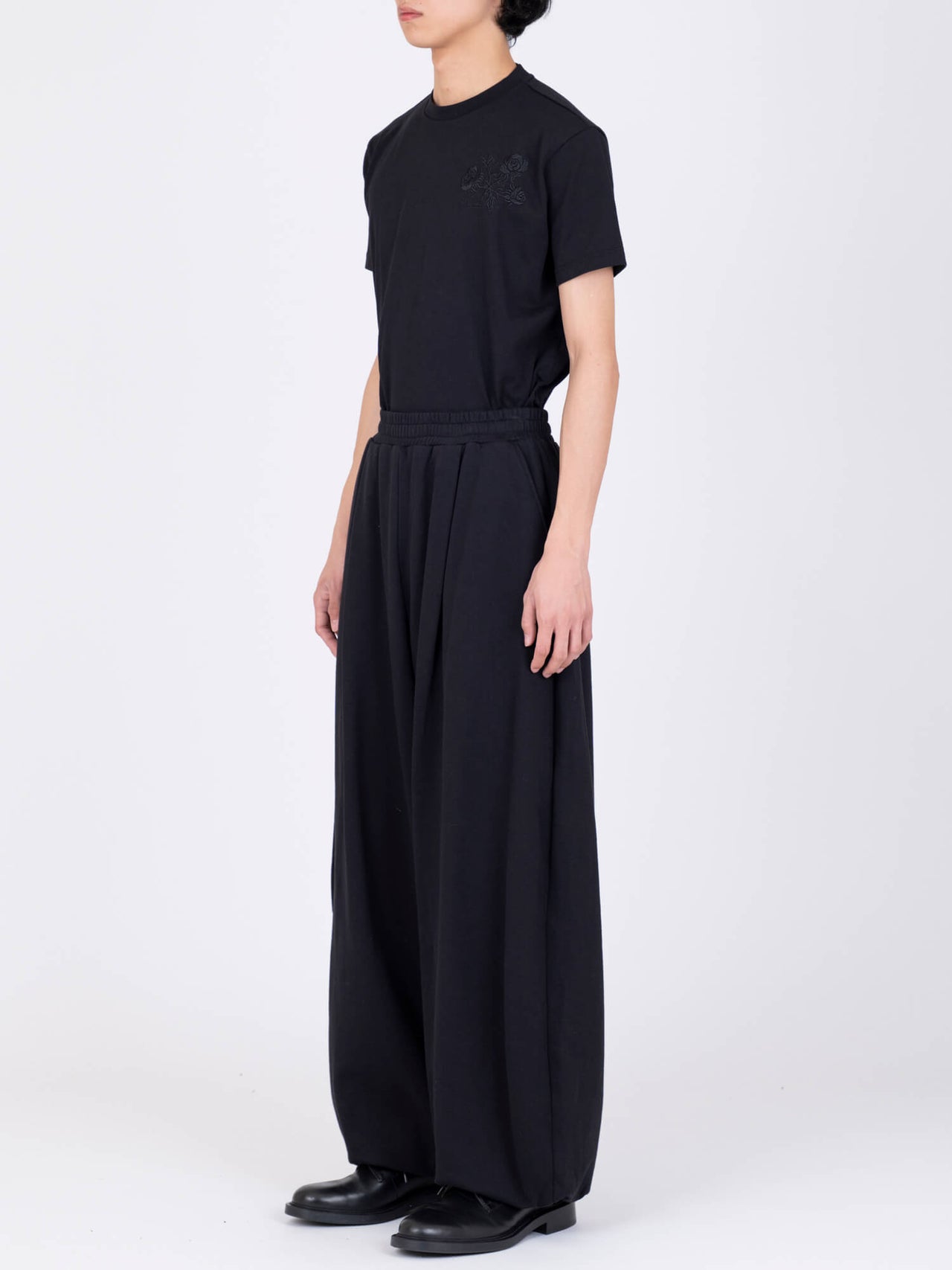 【7月上旬入荷予定】VIVIANO / JERSEY BALLOON TROUSERS (BLACK)