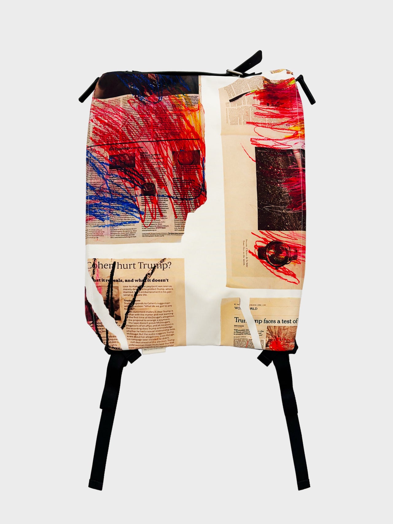 macromauro / PR-y × macromauro BACK PACK (英字新聞クレヨン) #25