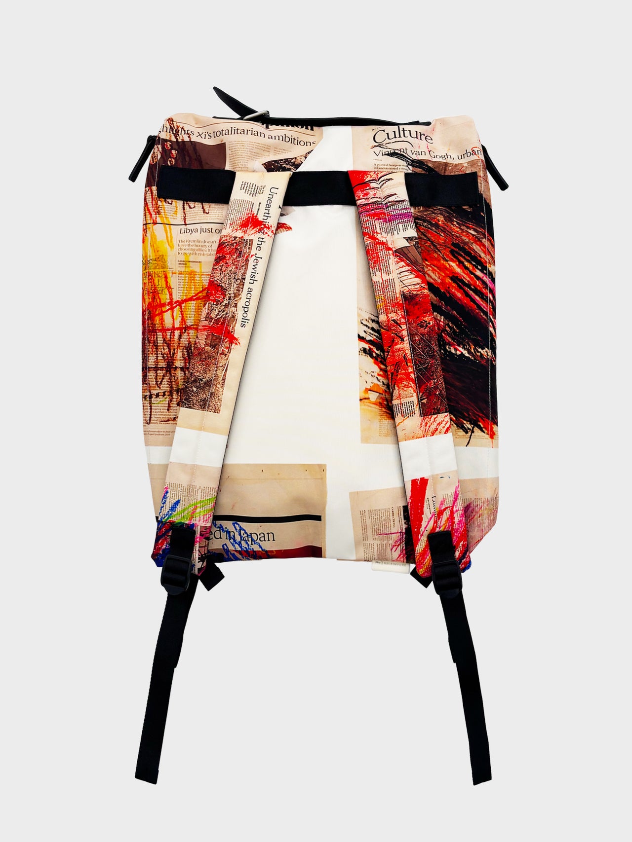 macromauro / PR-y × macromauro BACK PACK (英字新聞クレヨン) #25