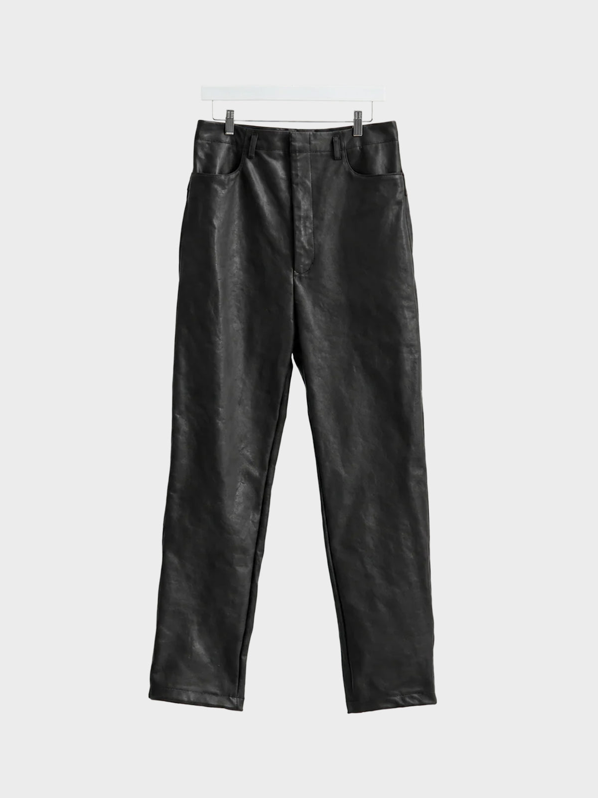 【10月24日(土)発売)】SOSHIOTSUKI / HIGH WAIST DOUBLE POCKET PANTS (BLACK)