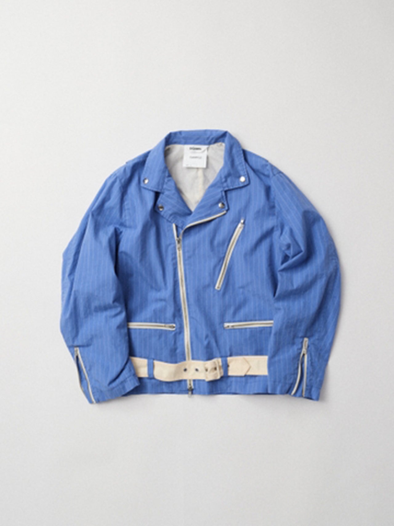 【7月入荷予定】DIGAWEL / BIKER SHIRT JACKET (BLUE)