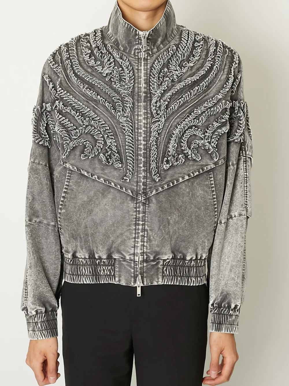 【8月22日(土)12:00発売】TAAKK / LIGHTWEIGHT DENIM BLOUSON (L.GRAY)