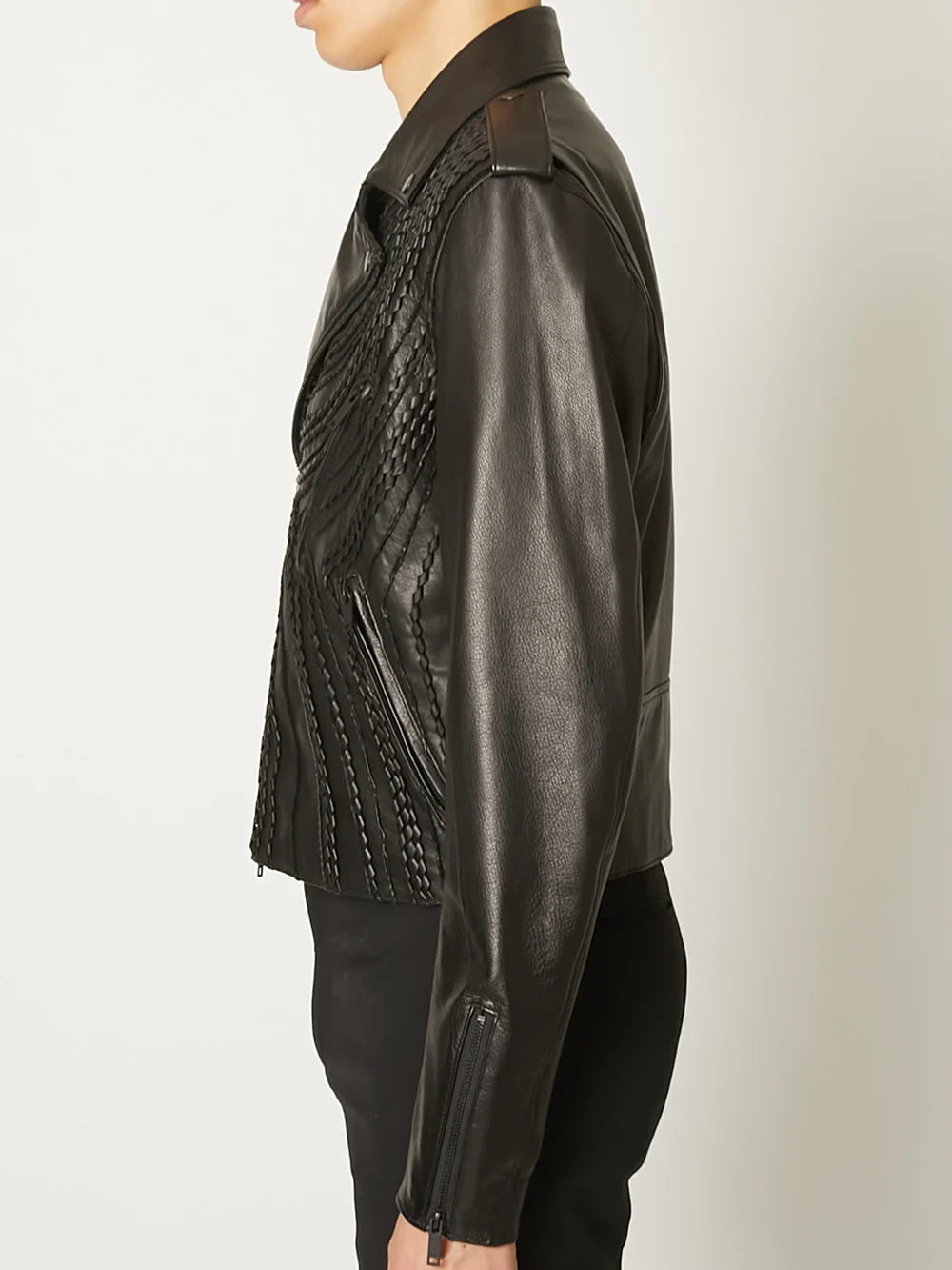 【8月22日(土)12:00発売】TAAKK / LEATHER RIDERS JACKET (BLACK)