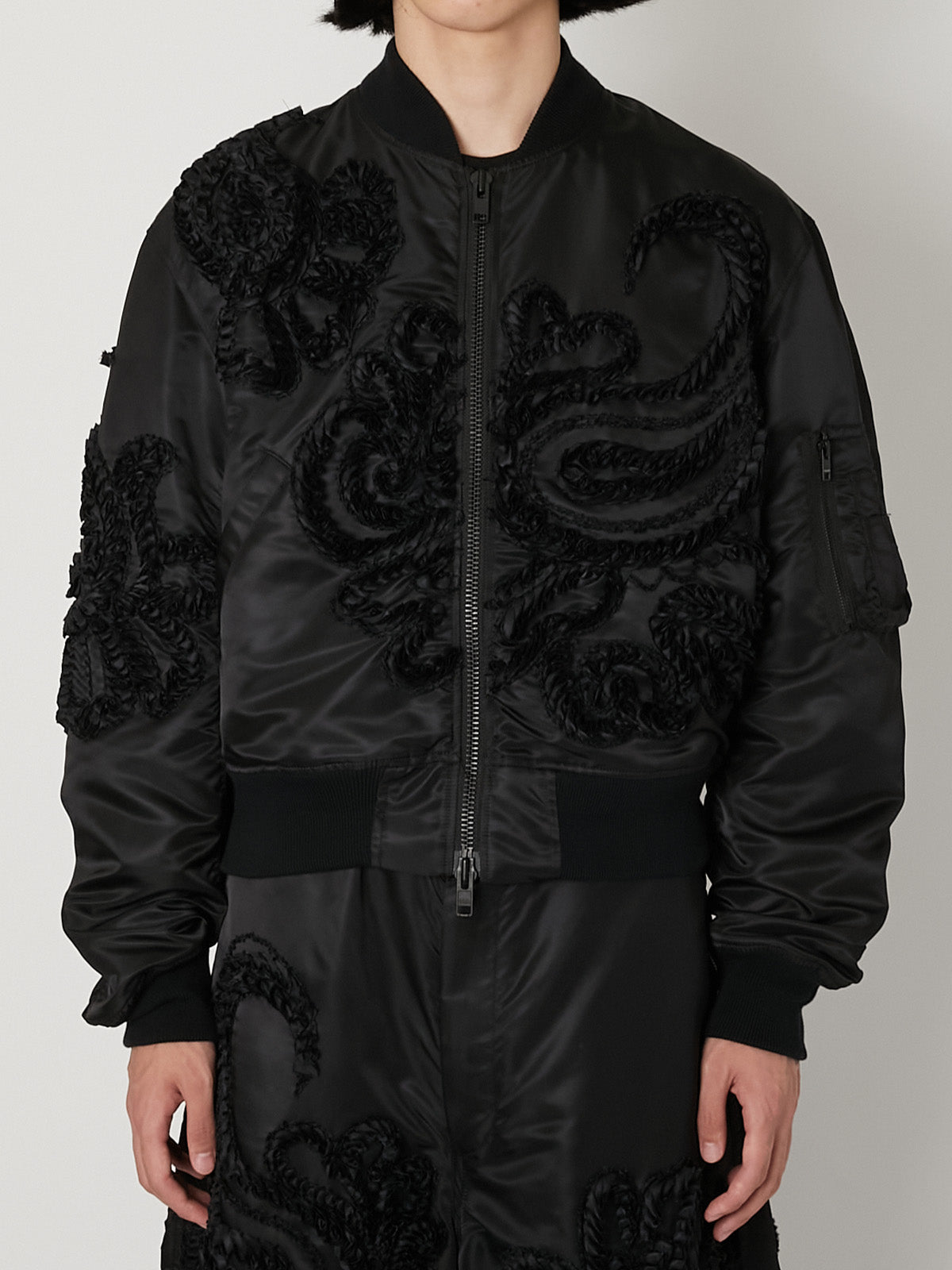 TAAKK / MA-1 BLOUSON (BLACK)