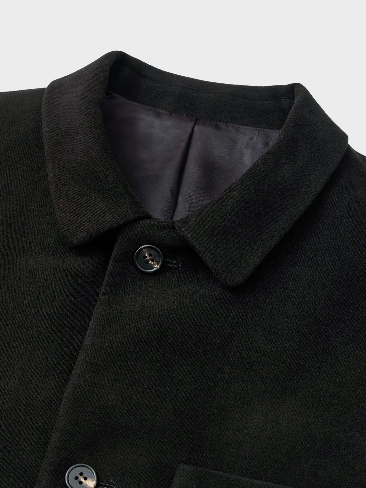 THE DAY / BRITISH MOLESKIN JACKET (BLACK)