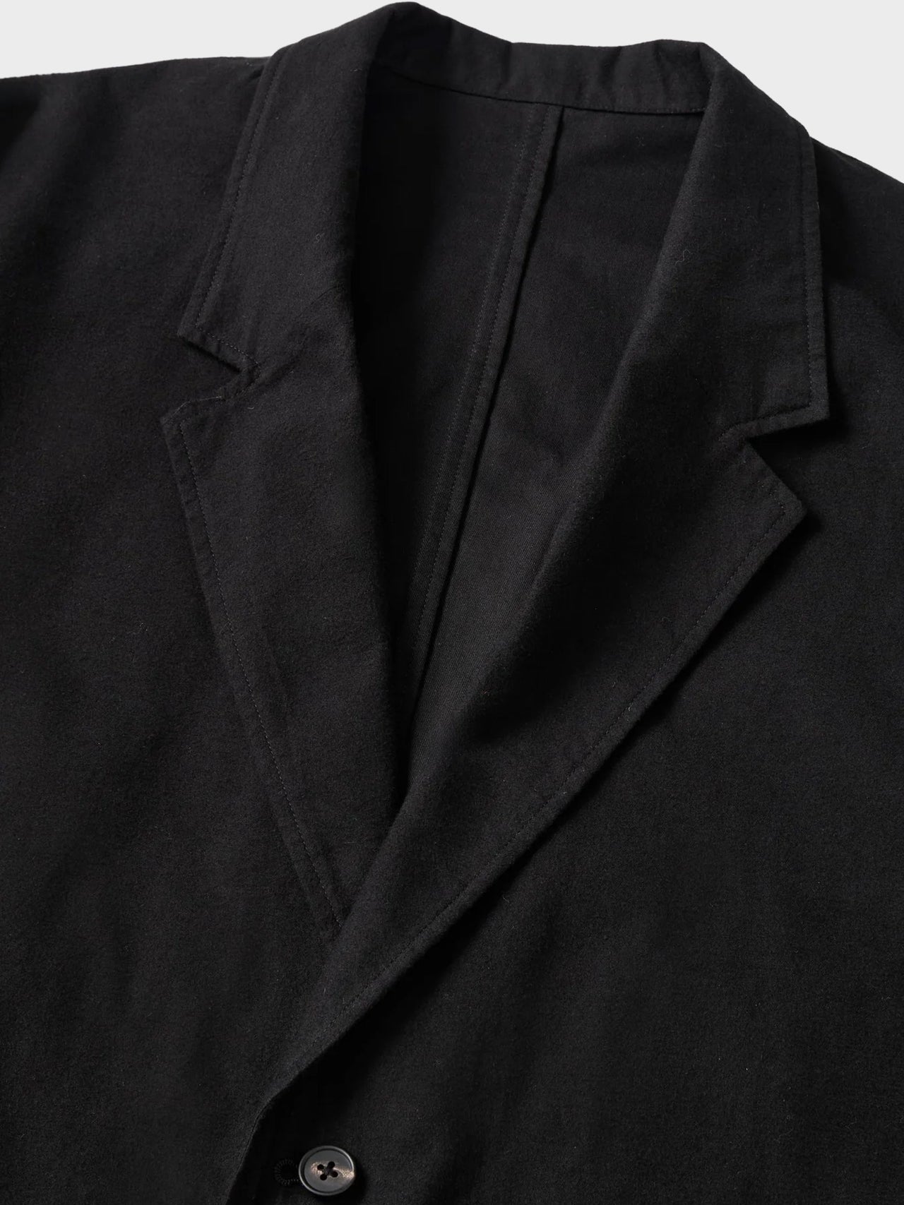 【7月上旬〜中旬入荷予定】THE DAY / BRUSHED COTTON JACKET (BLACK)