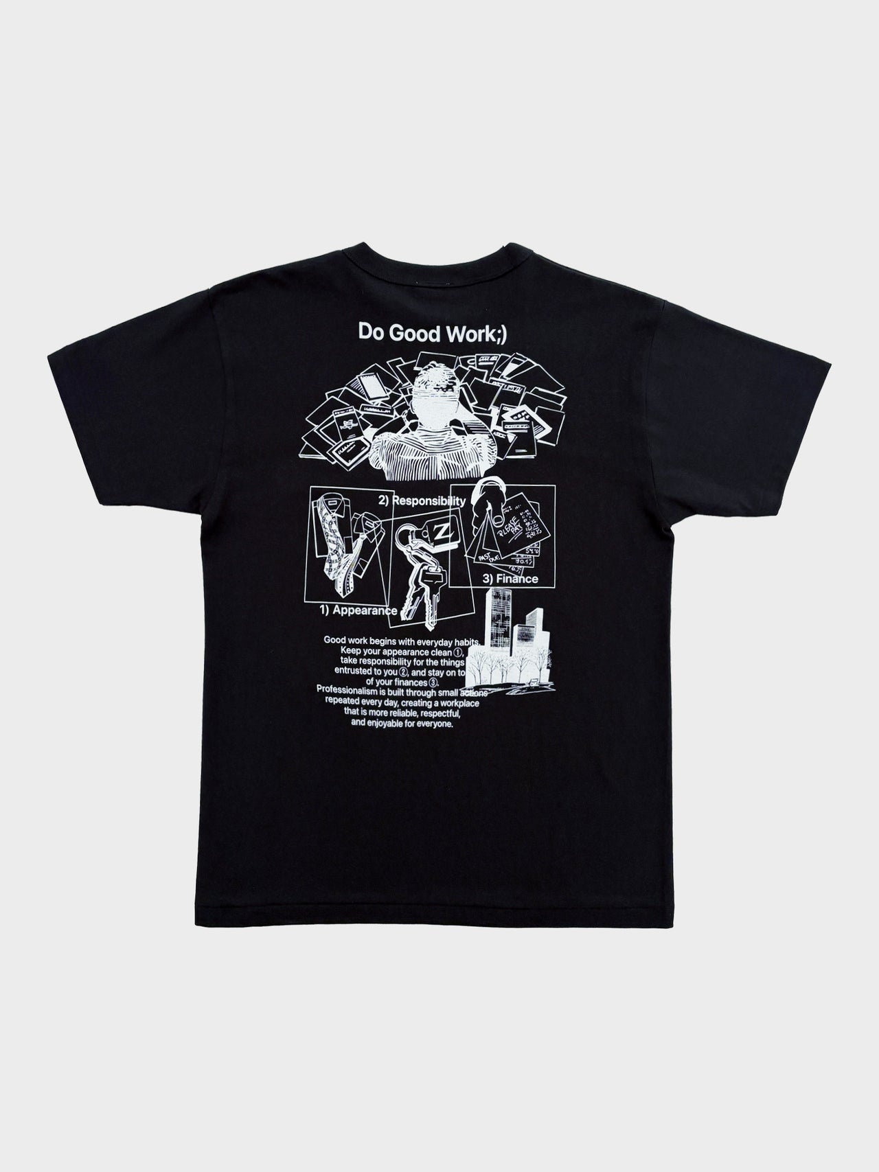 HELS / BUSINESS SUPPLY T-SHIRT (BLACK)