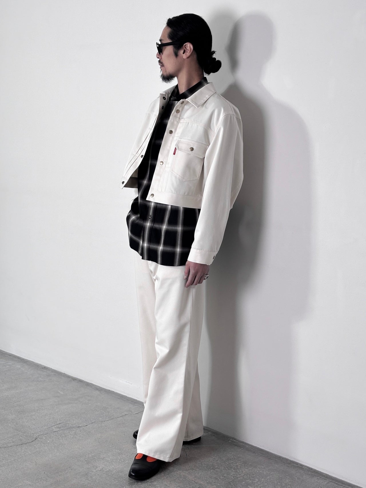 YUTASETOGAWA / CONTOUR 5 TROUSERS (IVORY)