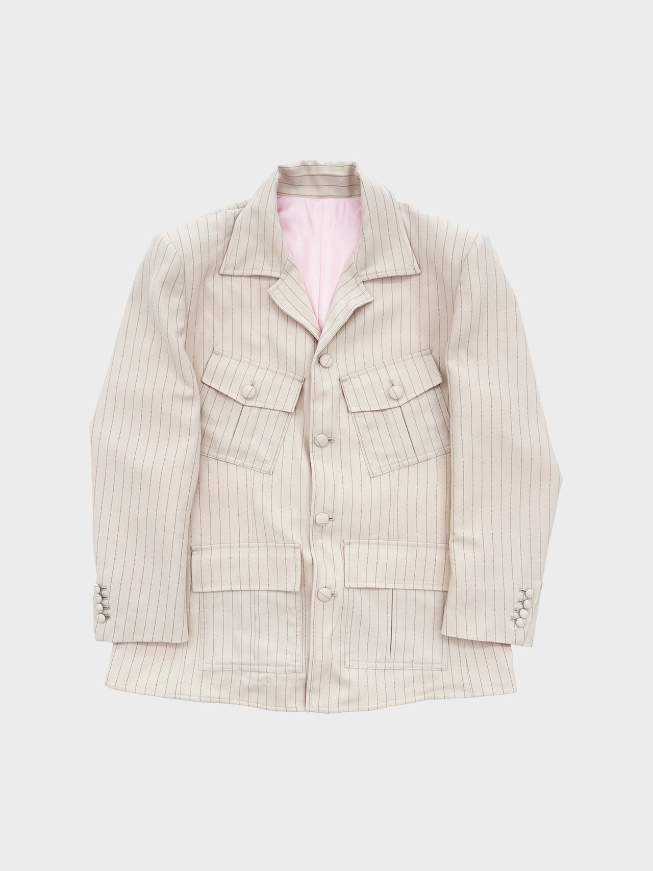 【5月30日(土)12:00販売開始】HOMMENA / CAPTURED SAFARI JACKET (BEIGE)