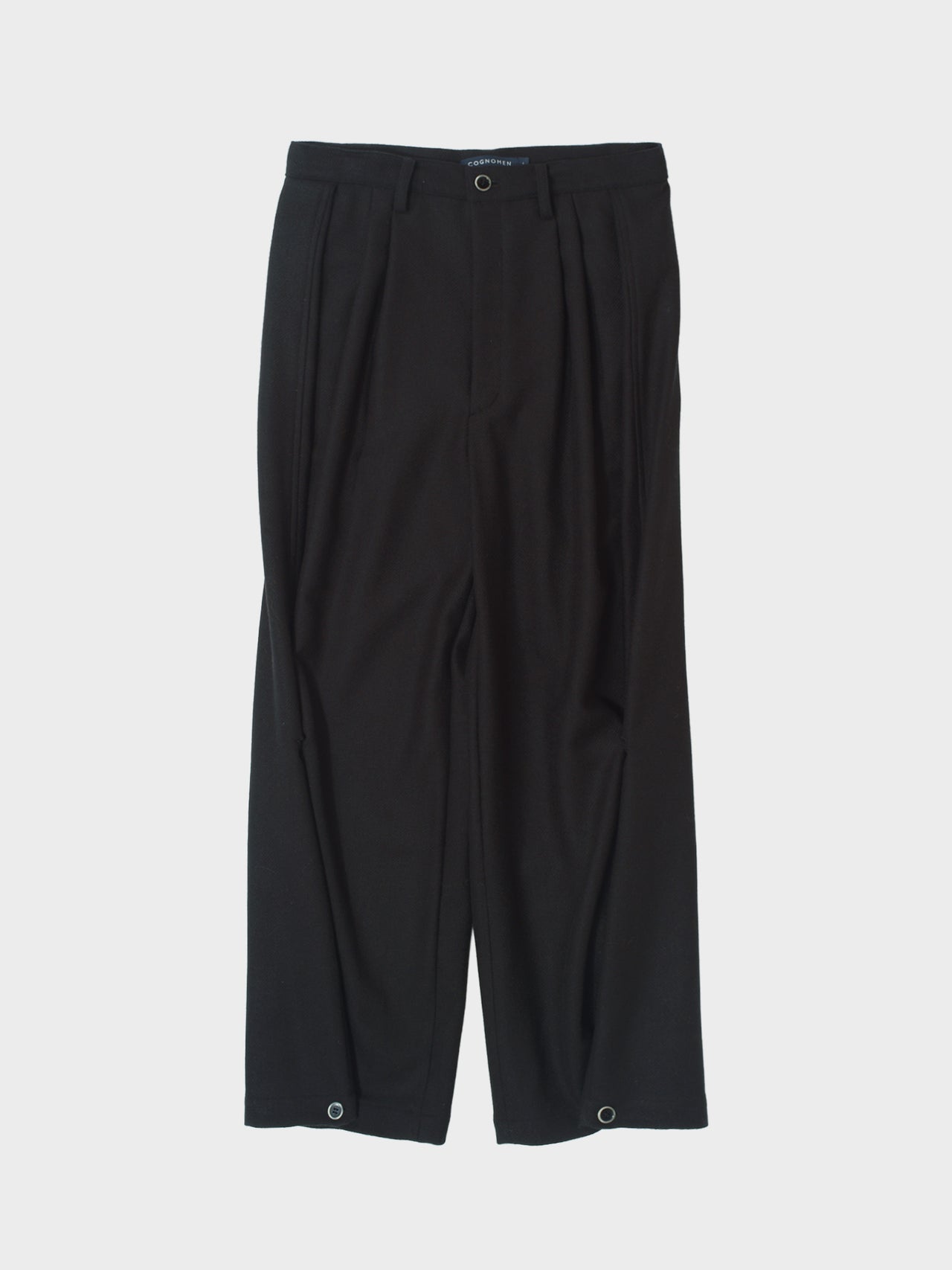 【9月12日(土)12:00発売】COGNOMEN / CHANGEABLE TROUSERS (BLACK)