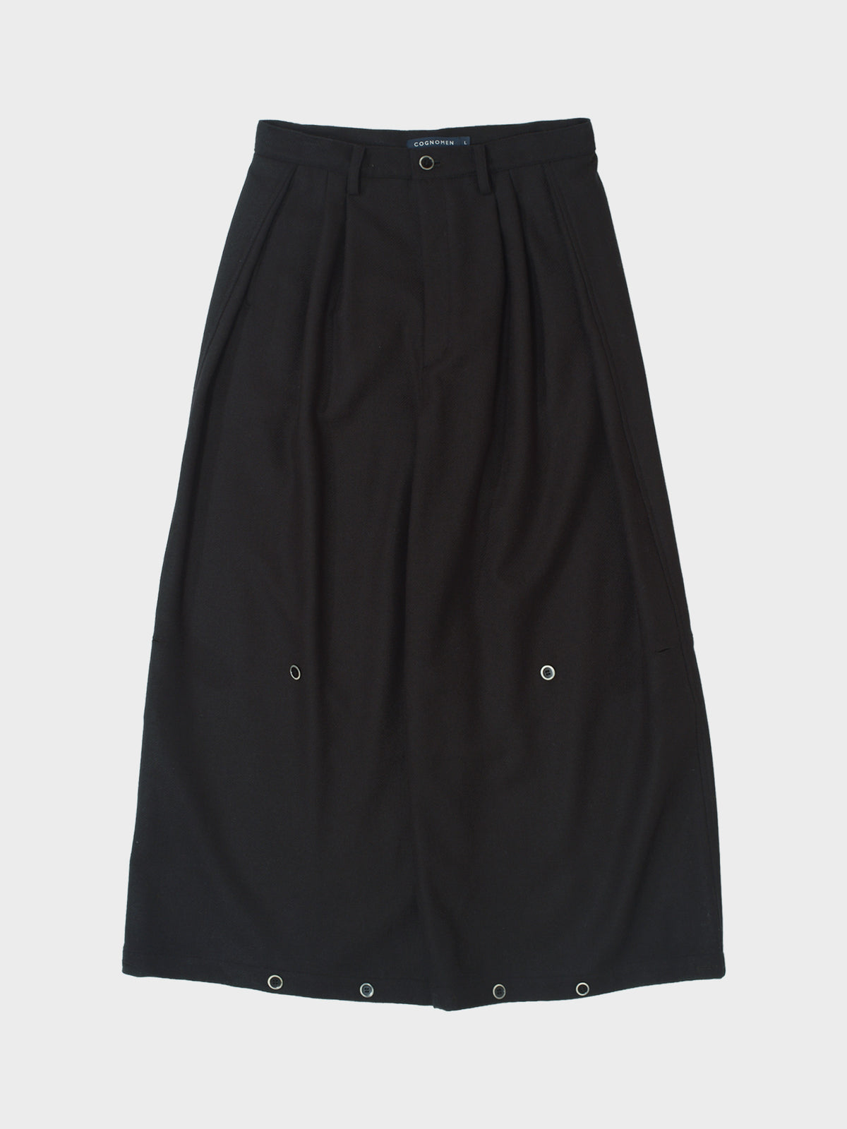 【9月12日(土)12:00発売】COGNOMEN / CHANGEABLE TROUSERS (BLACK)