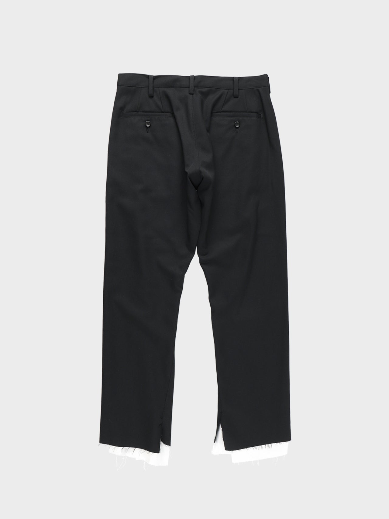 Sulvam / CLASSIC SLIM PANTS (BLACK)
