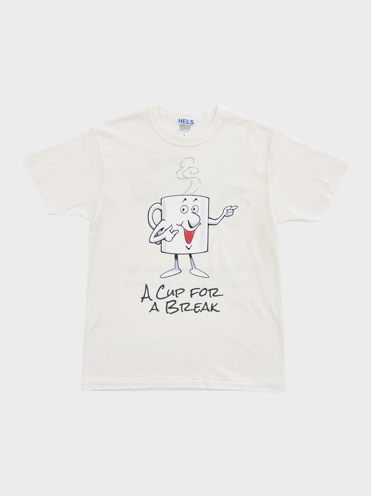 HELS / COFFEE T-SHIRT(WHITE)