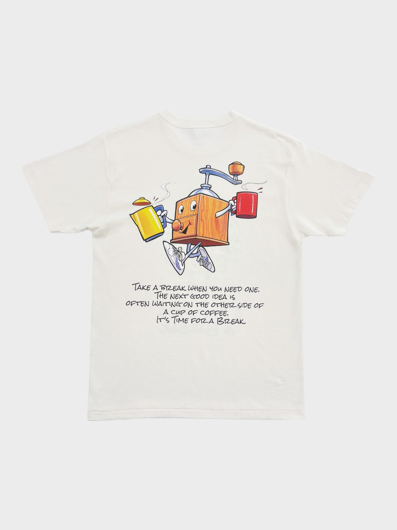 HELS / COFFEE T-SHIRT(WHITE)