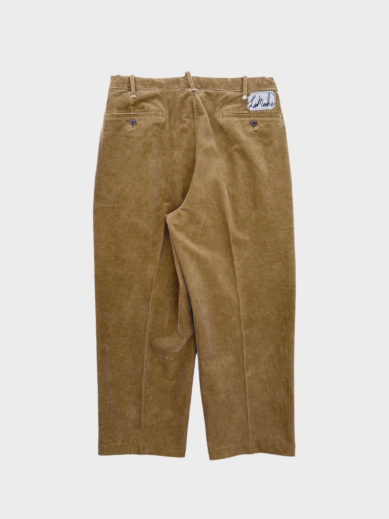 AlexanderLeeChang(LeeMake) / SMPL CORDY ANCLE PANTS 25 (BROWN)