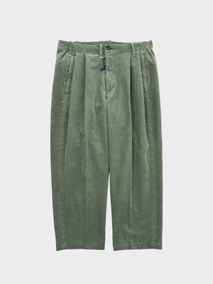 AlexanderLeeChang(LeeMake) / SMPL CORDY ANCLE PANTS 25 (MOSS)